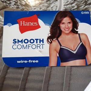 Hanes Intimates Sleepwear Nwt Xl Smooth Comfort Wirefree Bra
